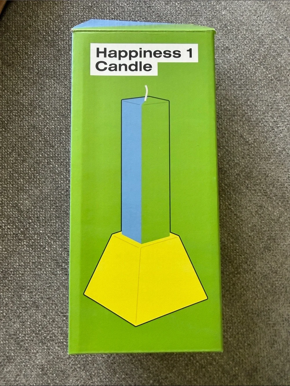 NWT Happiness 1 Candle Yinka Ilori